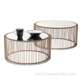 Iron designer furniture simple personality coffee table